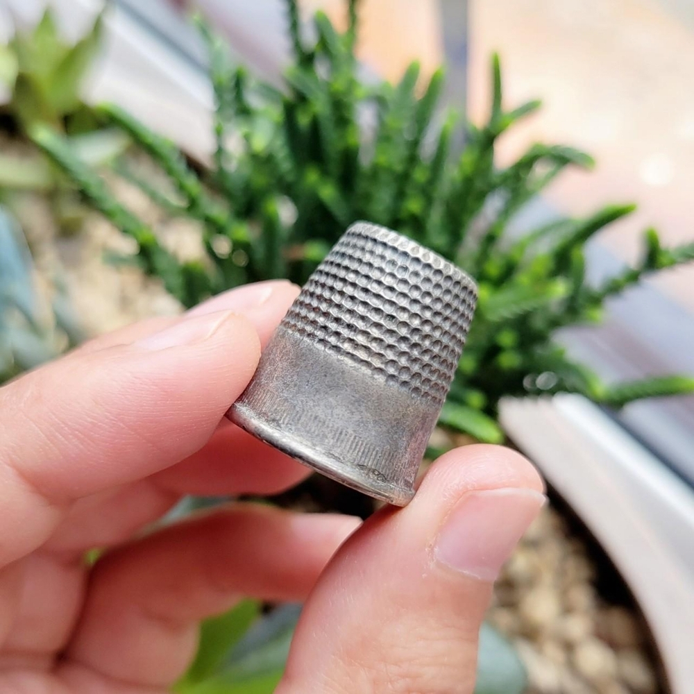 Vintage Silver Thimble